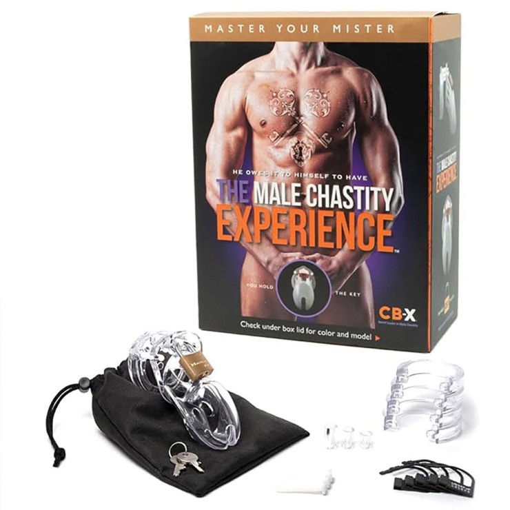 CINTURA DI CASTITÀ PER UOMO SEX TOY CB3000 GIOCHI SADOMASO