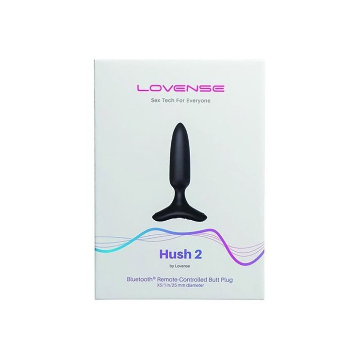 HUSH 2 PLUG ANALE VARIE DIMENSIONI CON APP GIOCHI DI COPPIA