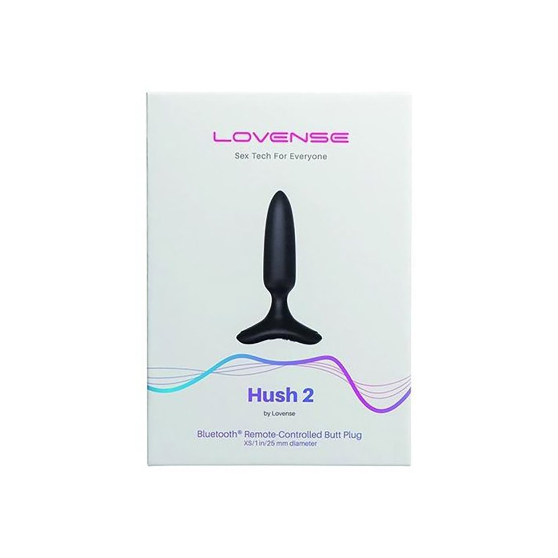 HUSH 2 PLUG ANALE VARIE DIMENSIONI CON APP...