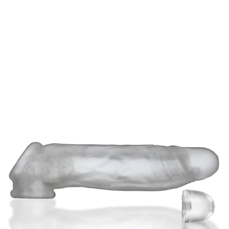 GUAINA E PROLUNGA PENE TRASPARENTE CON INSERTO PUNTA... 2