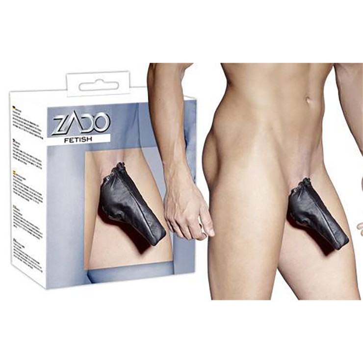 SACCHETTO PER PENE E TESTICOLI IN PELLE