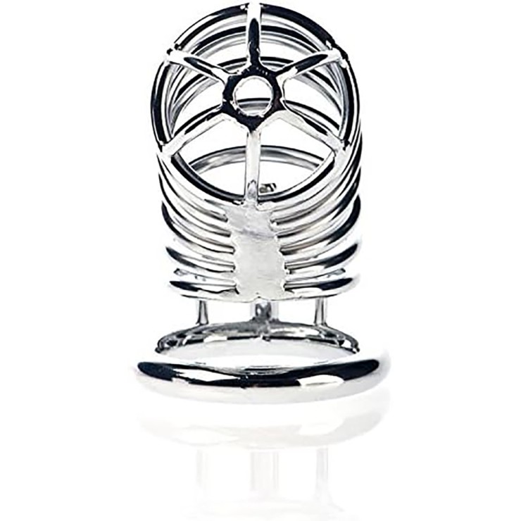 GABBIA CINTURA DI CASTITA' PER UOMO SEX TOY SPIRAL 2