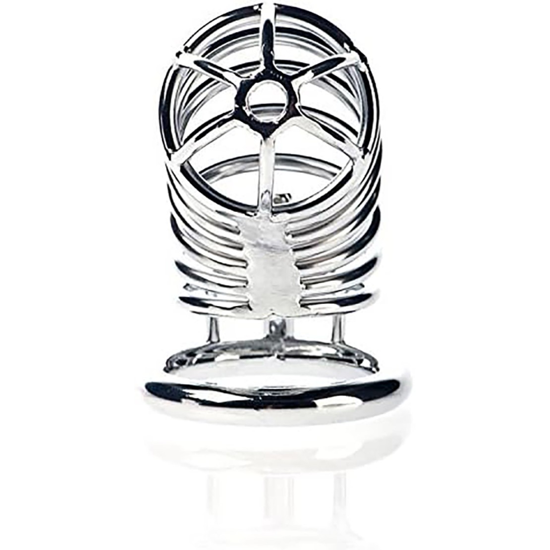 GABBIA CINTURA DI CASTITA' PER UOMO SEX TOY SPIRAL