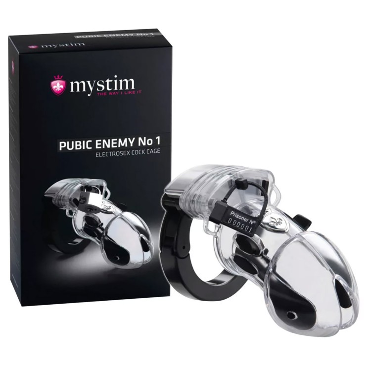 CINTURA DI CASTITA' ELETTRICA PUBIC ENEMY MY STIM