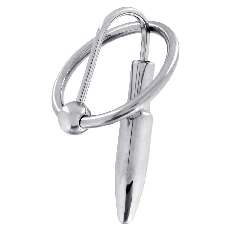 SONDA URETRALE CON ANELLO PER CORONA GLANDE CON...