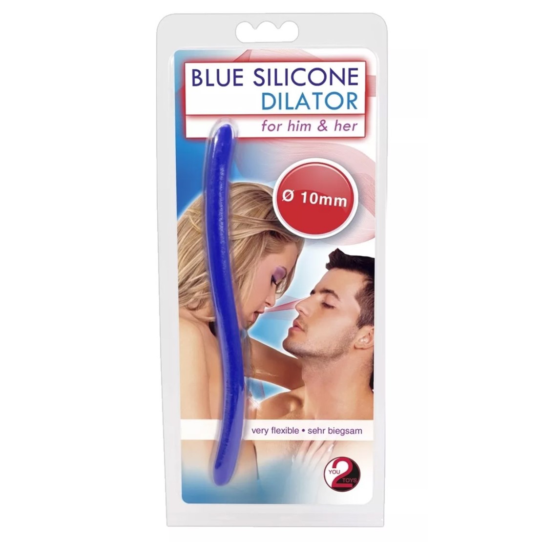 DILATATORE URETRALE IN SILICONE DA 6MM 8MM 10MM
