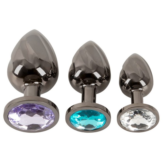 copy of SET 3 PLUG ANALE CON GIOIELLO CON DESIGN A SPIRALE ANOS