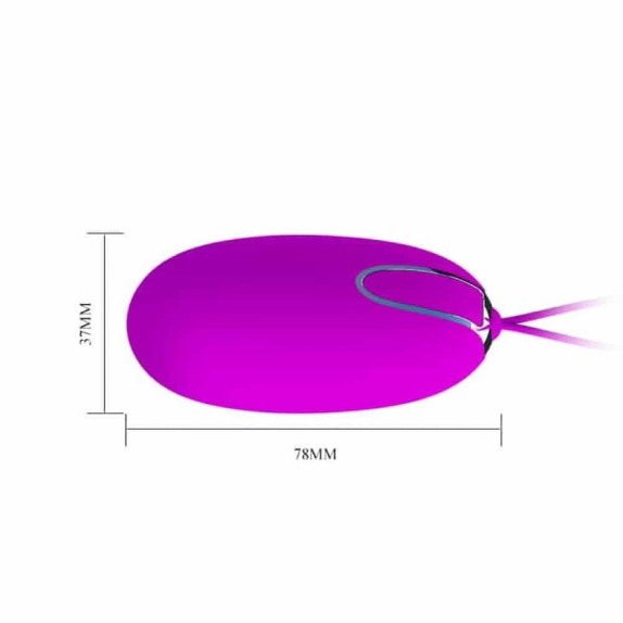 OVETTO VAGINALE VIBRANTE USB CON TELECOMANDO JOYCE PRETTY LOVE