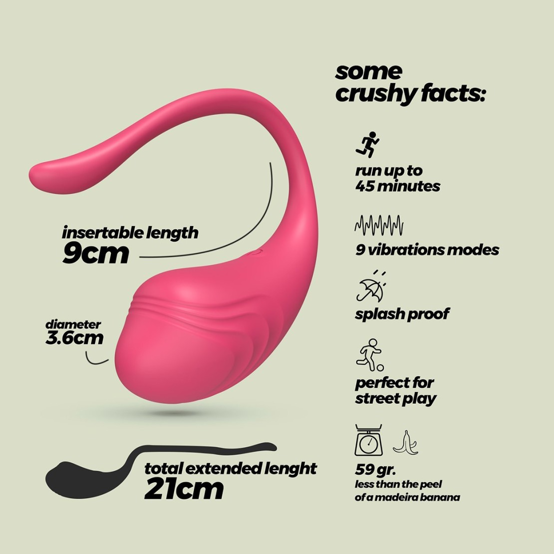 copy of OVETTO VAGINALE VIBRANTE SEX TOY...