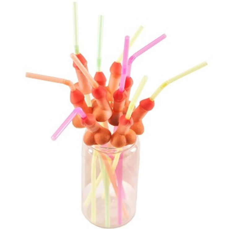 CANNUCCE CON PENE COLOR CARNE GADGET SCHERZOSO VARI...