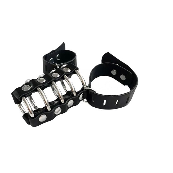 CINTURA DI CASTITÀ IN PELLE PER UOMO SEX TOY GATES OF HELL