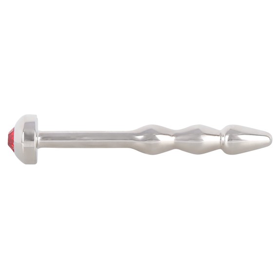PLUG URETRALE IN ACCIAIO SEX TOY CON GIOIELLO