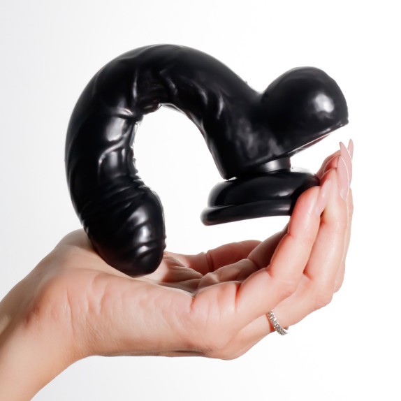 DILDO REALISTICO IN TPE VARI COLORI ANALE O VAGINALE HUDINI 17,5 CM