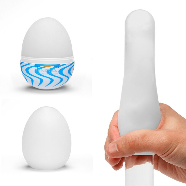 MASTURBATORE PER UOMO A FORMA DI OVETTO SEX TOY WONDER 2