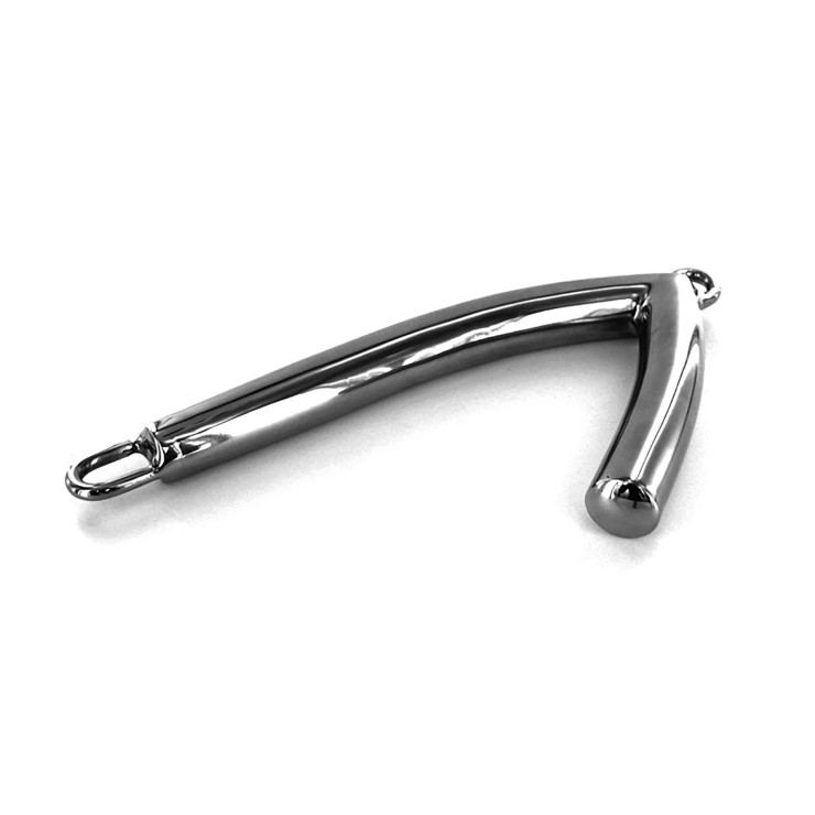 GANCIO VAGINALE IN ACCIAIO SEX TOY PER BONDAGE 2