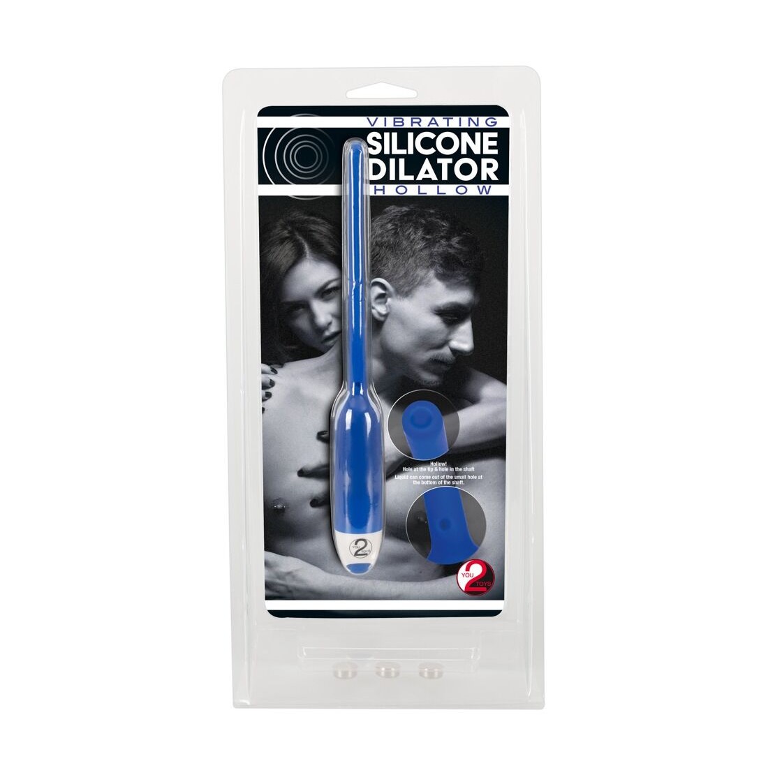 SONDA URETRALE VIBRANTE CON FORO SEX TOY...