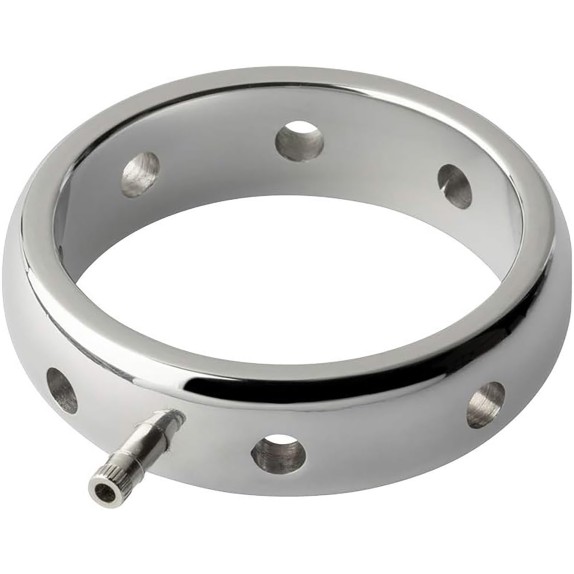 ANELLO FALLICO IN ACCIAIO SEX TOY PER ELETTROSTIMOLAZIONE