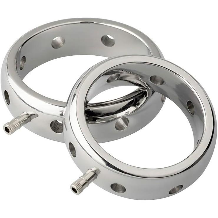 ANELLO FALLICO IN ACCIAIO SEX TOY PER ELETTROSTIMOLAZIONE... 2