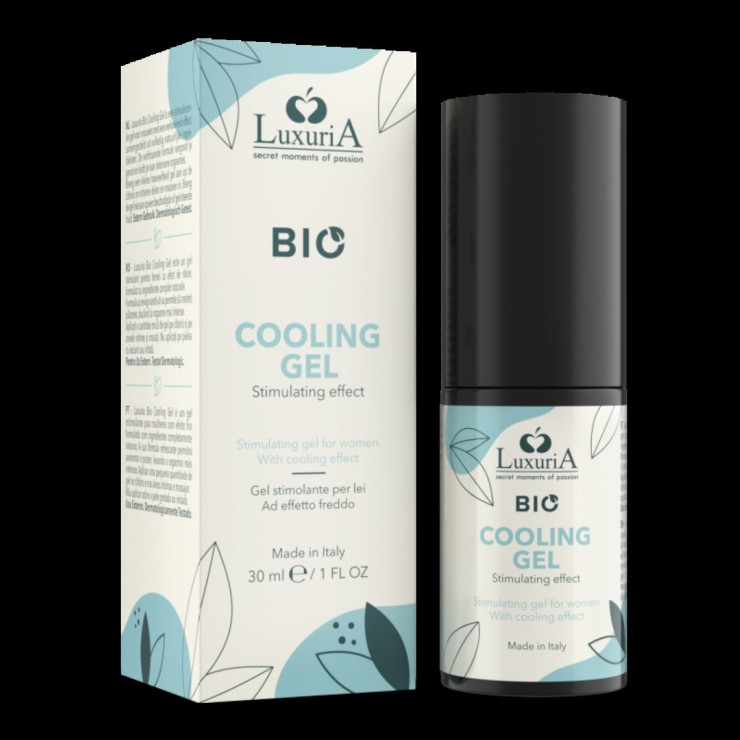 GEL STIMOLANTE PER DONNA AD EFFETTO FREDDO LUXURIA BIO