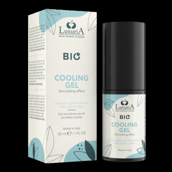 GEL STIMOLANTE PER DONNA AD EFFETTO FREDDO LUXURIA BIO