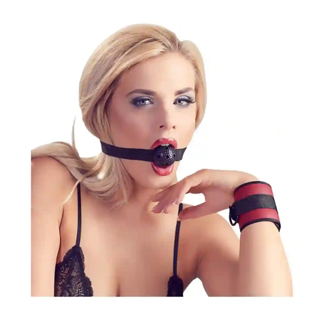 SET BONDAGE SADOMASO SEX TOY CINQUE PEZZI