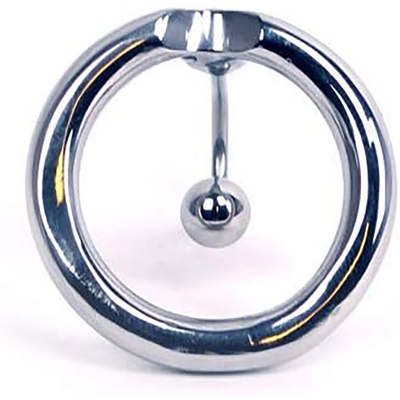 ANELLO SPERMA STOPPER PER GLANDE SEX TOY CON BRILLANTE
