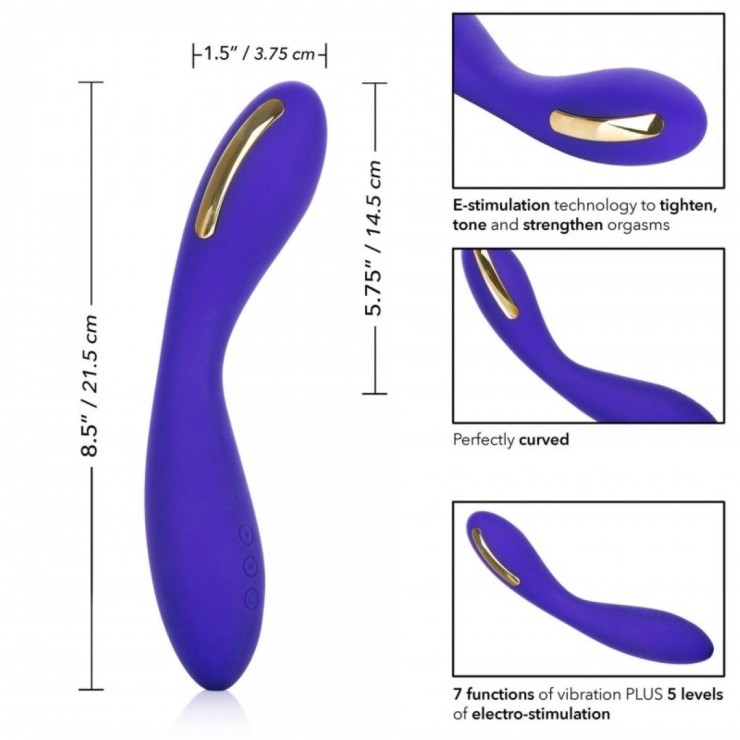VIBRATORE VAGINALE CON SCOSSE SEX TOY E-STIMULATOR WAND