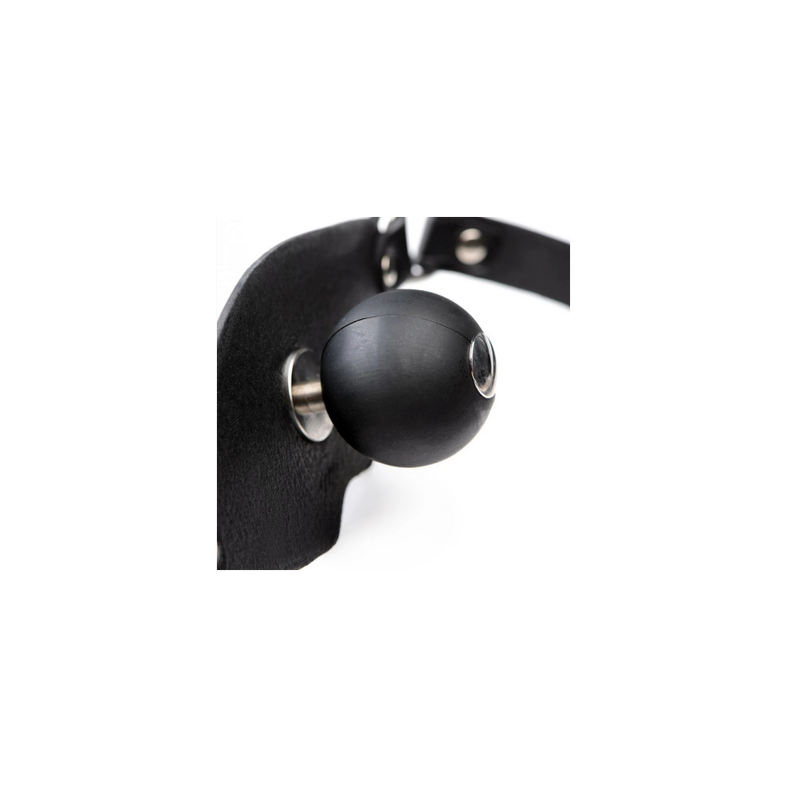 MUSERUOLA CON BALL GAG IN PELLE DA SCHIAVO THE...