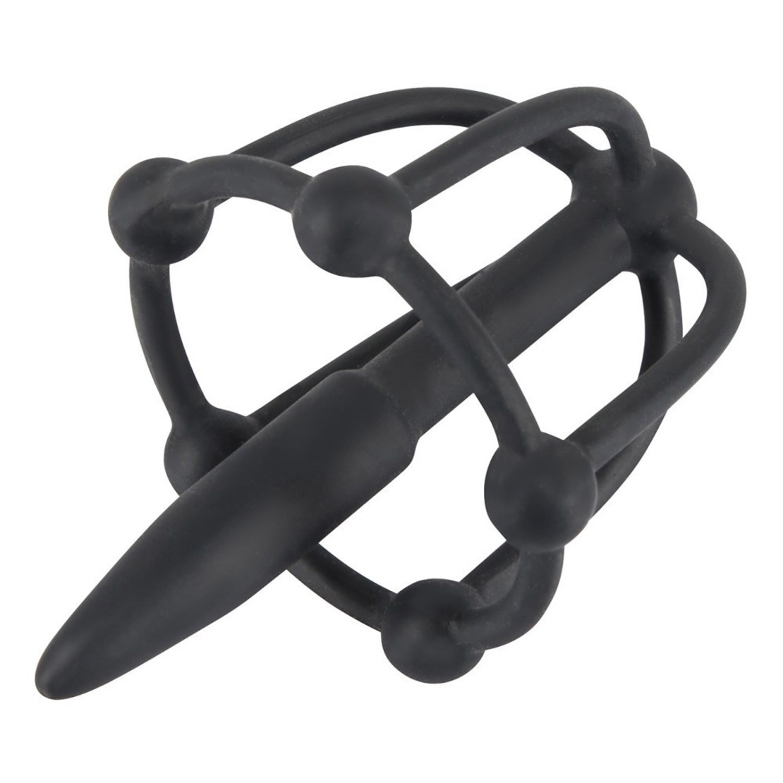PLUG URETRALE CON GABBIA PER IL GLANDE SEX TOY...