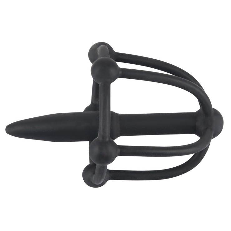 PLUG URETRALE CON GABBIA PER IL GLANDE SEX TOY SPERMASTOPPER 2