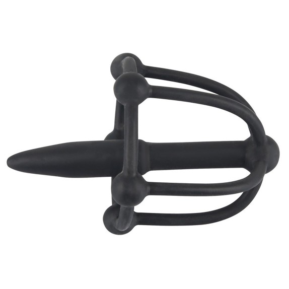 PLUG URETRALE CON GABBIA PER IL GLANDE SEX TOY SPERMASTOPPER