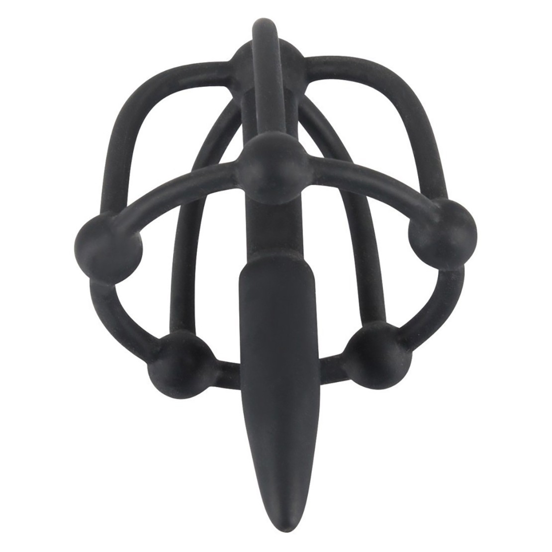 PLUG URETRALE CON GABBIA PER IL GLANDE SEX TOY...