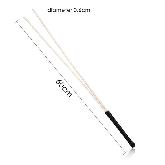 FRUSTINO CANE PER LO SPANKING SEX TOY RATTAN WOODEN