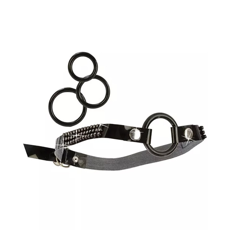BAVAGLIO APRI BOCCA PER GIOCHI SADOMASO OPER RING GAG 2