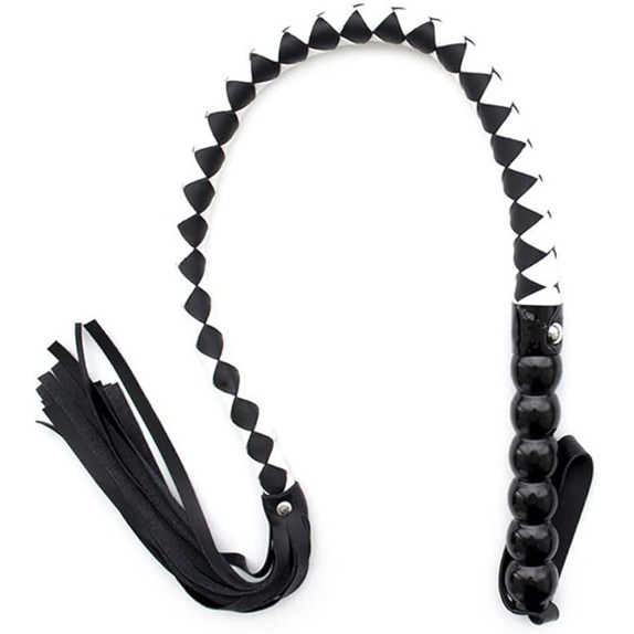 FRUSTA-FLOGGER PER GIOCHI SADOMASO BDSM MAHOGANY SHORT WHIP