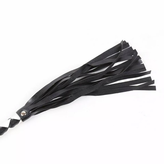 FRUSTA-FLOGGER PER GIOCHI SADOMASO BDSM MAHOGANY SHORT WHIP