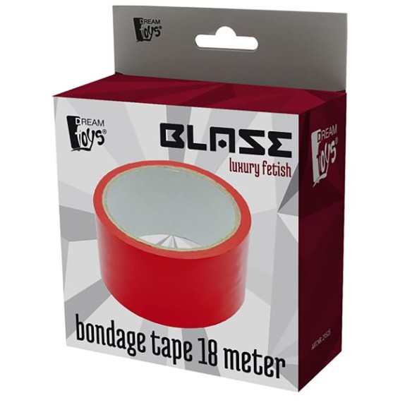 MT. 18 NASTRO ROSSO SEXY PER GIOCHI DI COPPIA BONDAGE