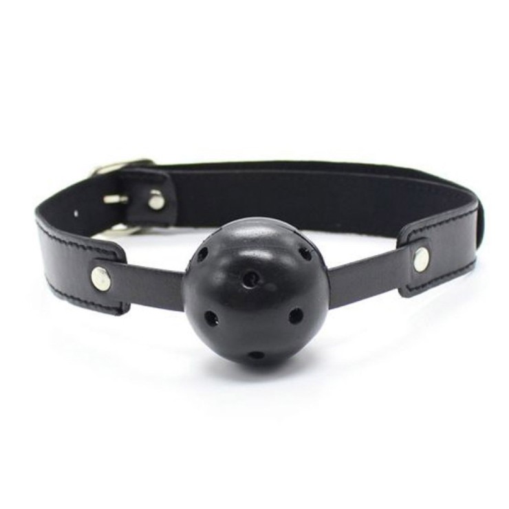 MORSO BALL-GAG PER GIOCHI SADOMASO CON CINGHIA REGOLABILE...