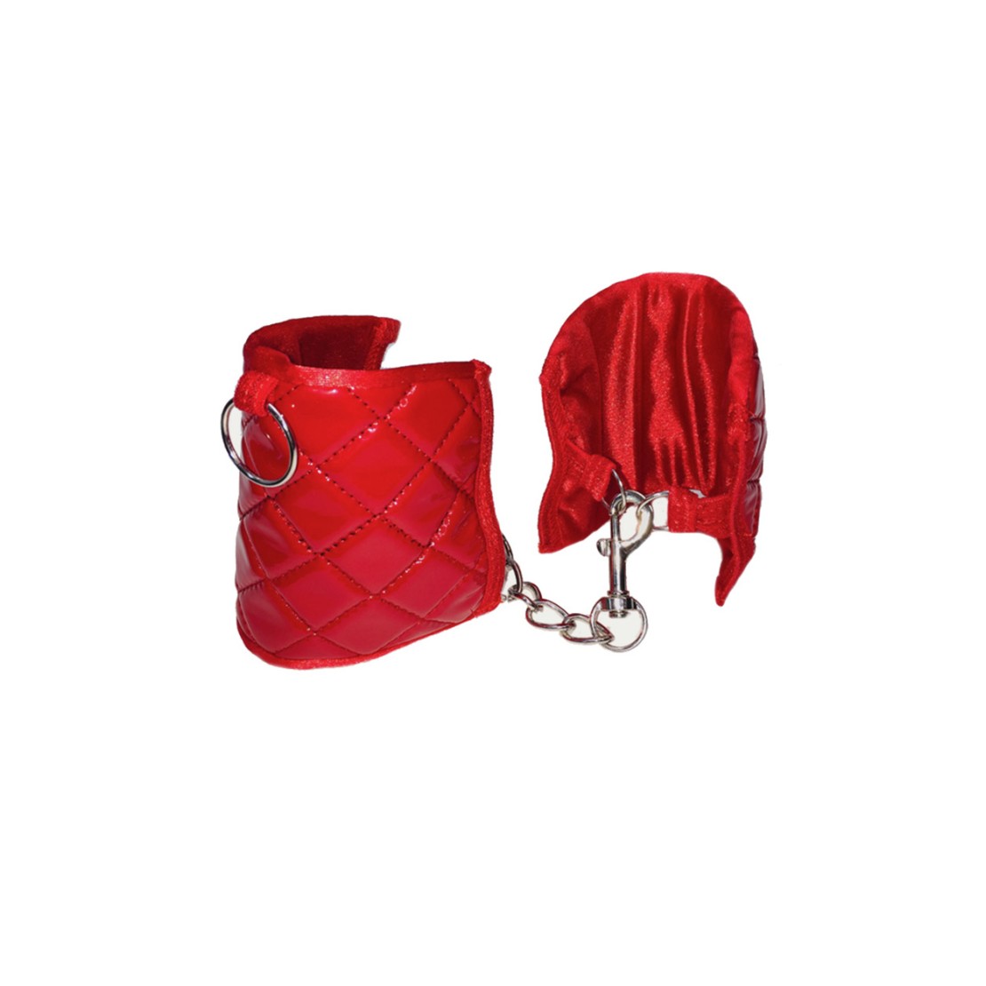 copy of SET MANETTE E COLLARE ROSSO A QUADRETTI...