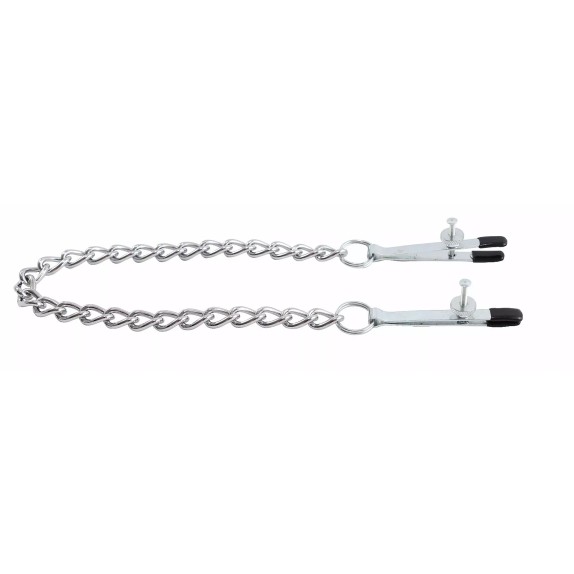 PINZETTE GRANDI PER CAPEZZOLI SEX TOY LONG THIN CHAIN