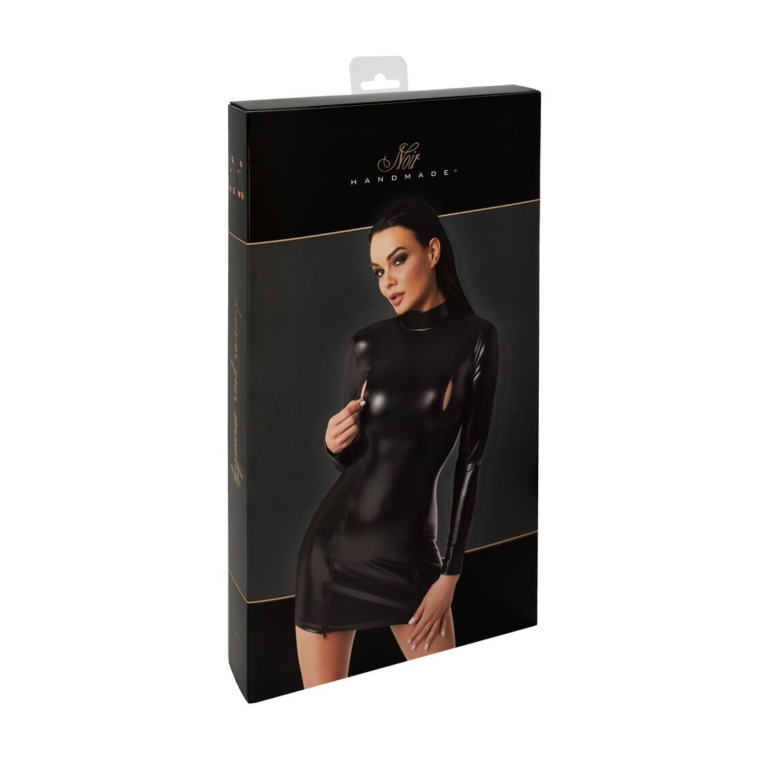 MINIABITO SEXY DA DONNA IN SPANDEX CON CERNIERE...