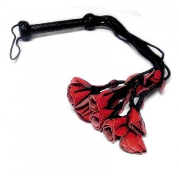 copy of FRUSTA IN PELLE CON 9 FRANGE INTRECCIATE ROSE... 2