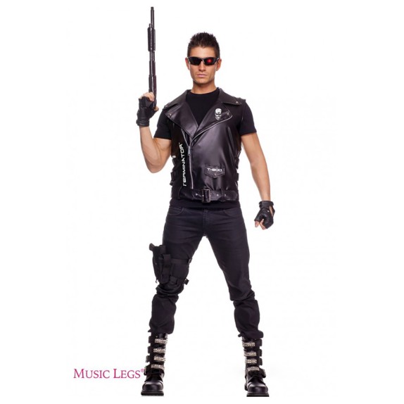 copy of TERMINATOR COSTUME TRAVESTIMENTO 3 PEZZI SEXY PER UOMO MUSIC LEGS