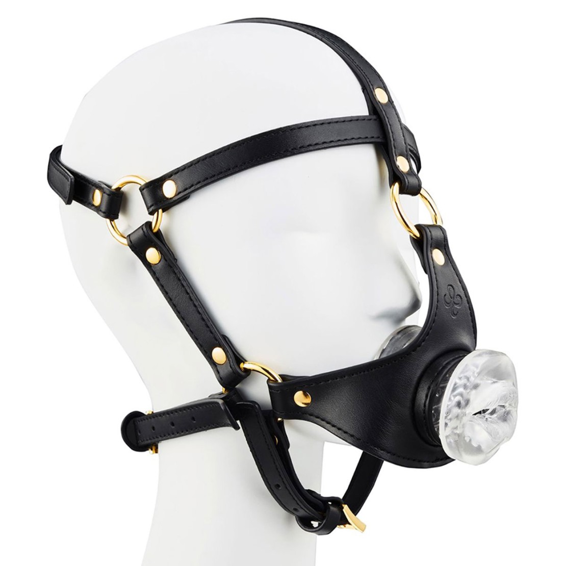 HARNESS PER LA TESTA CON MASTURBATORE PER UOMO...