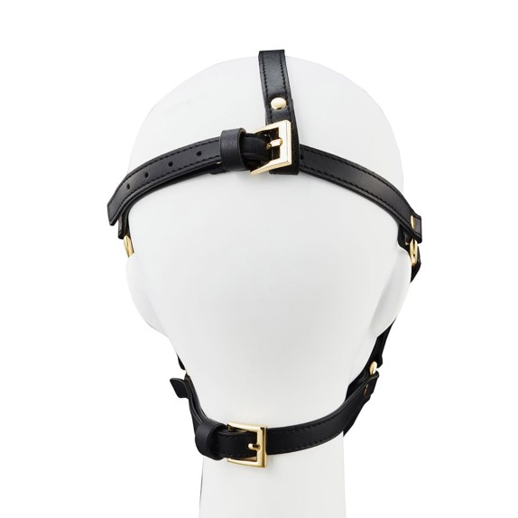 HARNESS PER LA TESTA CON MASTURBATORE PER UOMO A FORMA DI BOCCA