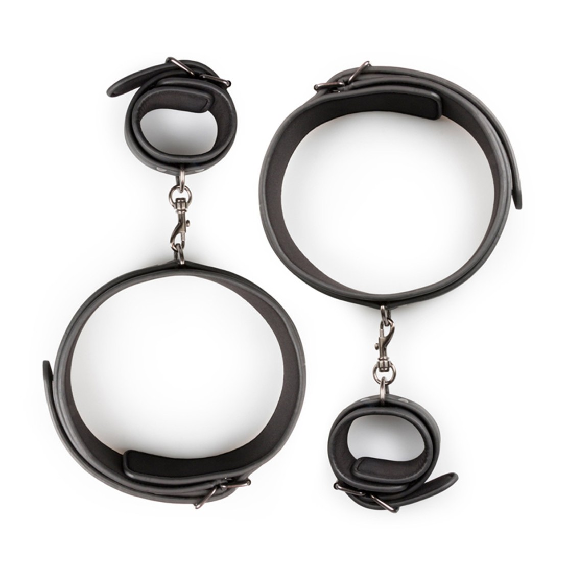 COSTRITTIVO IN ECOPELLE SET 4 PZ CON MANETTE...