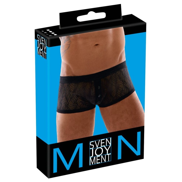 copy of BOXER SEXY DA UOMO IN PIZZO MORBIDO TRASPARENTE...