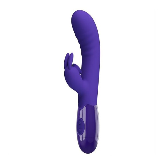 VIBRATORE RABBIT PER DONNA CON LINGUETTA RICARICABILE CERBERUS