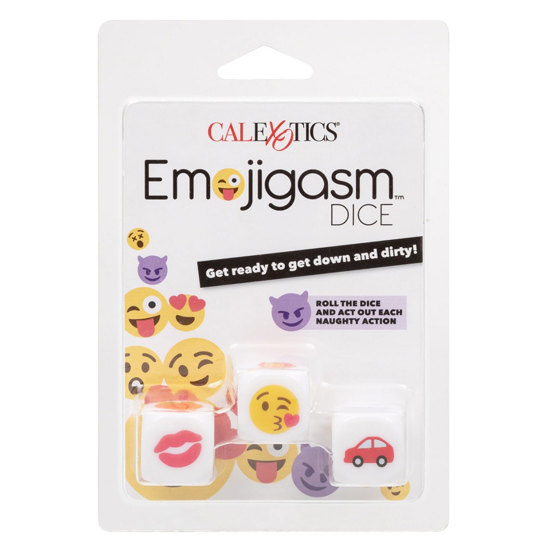 GIOCO DEI 3 DADI SEXY CON EMOJI PICCANTI GADGET...