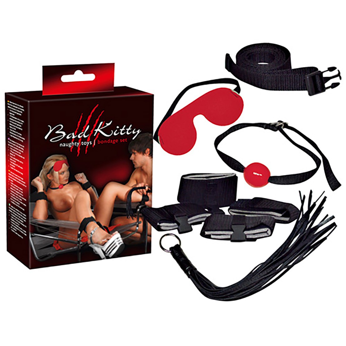 KIT CON MANETTE E FRUSTINO BAD KITTY